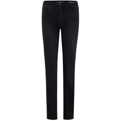 BRAX Jean Carola 5 poches pour femme en denim thermique, Gris foncé usé., 32W / 30L BRAX Jean Carola 5 poches pour femme en denim thermique, Gris foncé usé., 32W / 30L