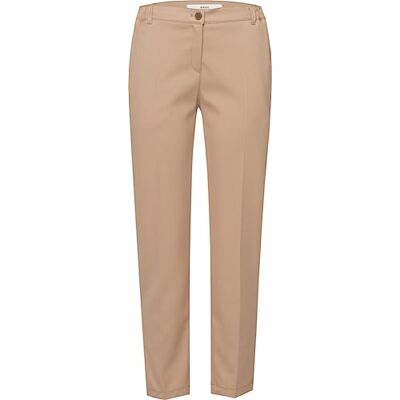 BRAX Pantalon de loisirs en laine marron pour femme Style S, camel, 32W / 30L BRAX Pantalon de loisirs en laine marron pour femme Style S, camel, 32W / 30L