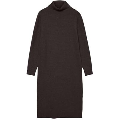 VERO MODA Vmboom Ls Rollneck Dress Ga Noos Vmboom Ls Robe à col roulé Ga Noos Femme (lot de 1) VERO MODA Vmboom Ls Rollneck Dress Ga Noos Vmboom Ls Robe à col roulé Ga Noos Femme (lot de 1)