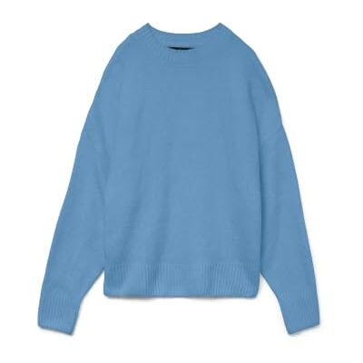 VERO MODA Vmboom Ls O-neck Pullover Ga Noos Vmboom Ls Pull à col rond Ga Noos Femme (lot de 1) VERO MODA Vmboom Ls O-neck Pullover Ga Noos Vmboom Ls Pull à col rond Ga Noos Femme (lot de 1)