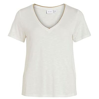 VILA Vinoel Lurex S/S Top Noos T-shirt Femme VILA Vinoel Lurex S/S Top Noos T-shirt Femme