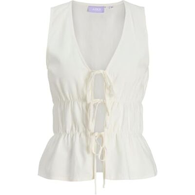 JACK & JONES Jxalmira Linen Blend Tie Sl Top Wvn Ln Jxalmira Linen Blend Tie Sl Top Wvn Ln Femme (lot de 1) JACK & JONES Jxalmira Linen Blend Tie Sl Top Wvn Ln Jxalmira Linen Blend Tie Sl Top Wvn Ln Femme (lot de 1)