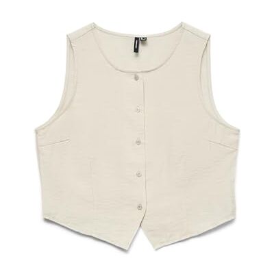 VERO MODA Vmathena WVN Manteau à col en V pour femme Taille S/L VERO MODA Vmathena WVN Manteau à col en V pour femme Taille S/L