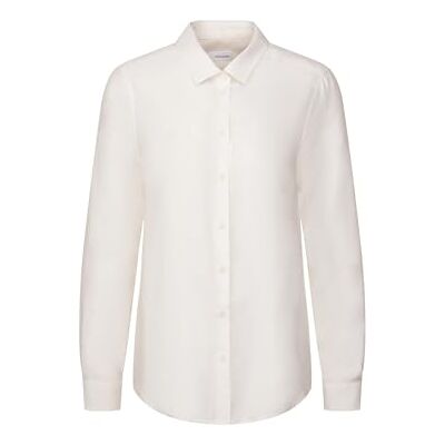 seidensticker Chemisier à Manches Longues Coupe Droite Blouse, Egret, 44 Femme, Egret, 44 seidensticker Chemisier à Manches Longues Coupe Droite Blouse, Egret, 44 Femme, Egret, 44