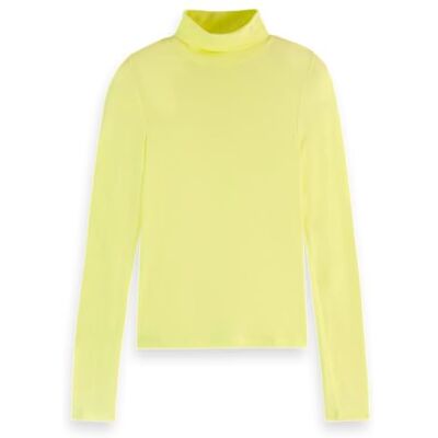 Scotch & Soda Roll Up Neck Ls T-shirt T-shirt Femme Scotch & Soda Roll Up Neck Ls T-shirt T-shirt Femme