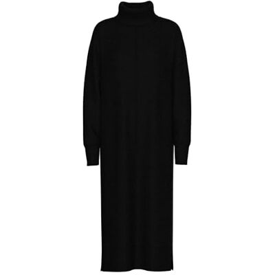 PIECES Pcmalou Noos Bc Robe en Tricot À Col Roulé Taille L Robe en tricot Femme PIECES Pcmalou Noos Bc Robe en Tricot À Col Roulé Taille L Robe en tricot Femme