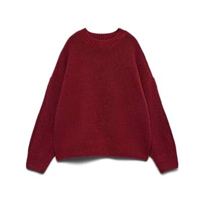 VERO MODA Vmboom Ls O-neck Pullover Ga Noos Vmboom Ls Pull à col rond Ga Noos Femme (lot de 1) VERO MODA Vmboom Ls O-neck Pullover Ga Noos Vmboom Ls Pull à col rond Ga Noos Femme (lot de 1)