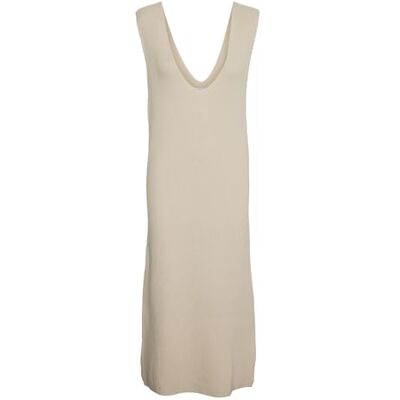 VERO MODA Vmdagny Sl Col en V Vma Robe en Tricot Robe Femme VERO MODA Vmdagny Sl Col en V Vma Robe en Tricot Robe Femme