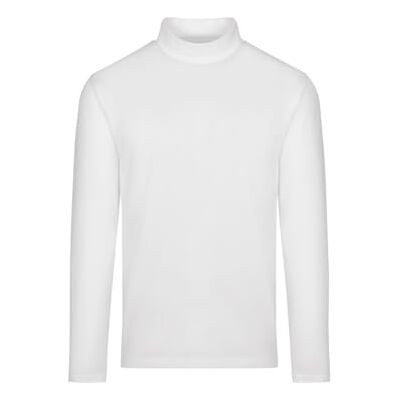 Trigema T-shirt à manches longues pour femme avec col montant Trigema T-shirt à manches longues pour femme avec col montant