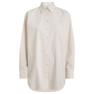 Calvin Jeans Hauts tissés pour femme, Beige (mastic beige), S Calvin Jeans Hauts tissés pour femme, Beige (mastic beige), S