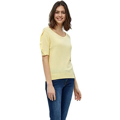 Desires Geisha Rib Ruffle Blouse Blouse côtelée à volants Femme (lot de 1) Desires Geisha Rib Ruffle Blouse Blouse côtelée à volants Femme (lot de 1)