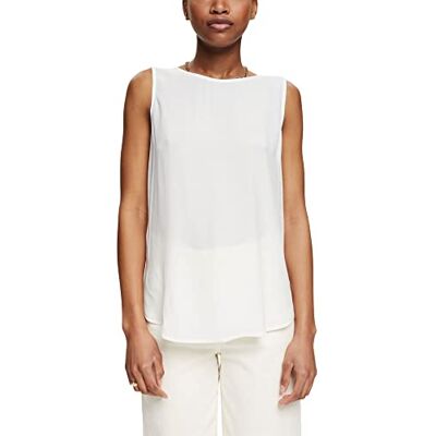 ESPRIT edc by Blouse pour femme, 110/écru, L ESPRIT edc by Blouse pour femme, 110/écru, L
