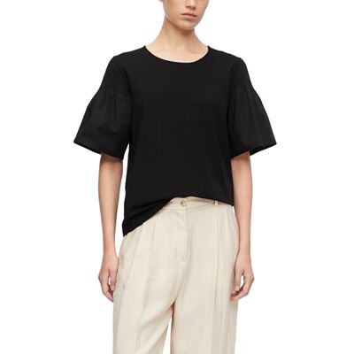 COMMA 2180300 T-shirt en tissu mélangé Femme COMMA 2180300 T-shirt en tissu mélangé Femme