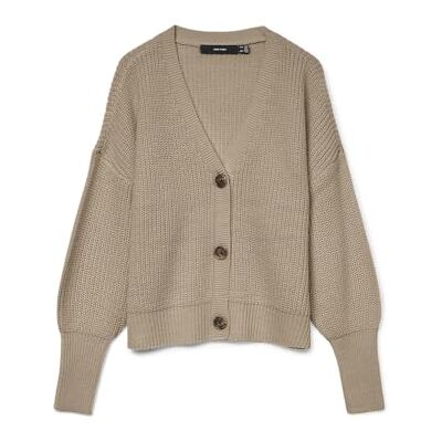 VERO MODA Vmlea Ls Col V Cuff Cardigan Noos Pull cardigan Femme VERO MODA Vmlea Ls Col V Cuff Cardigan Noos Pull cardigan Femme