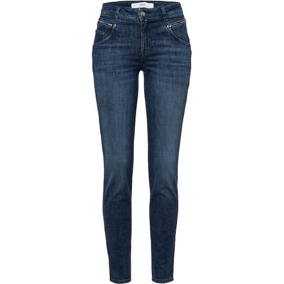 BRAX Shakira Jeans en denim stretch vintage pour femme, Pierre bleue usée., 34W / 30L BRAX Shakira Jeans en denim stretch vintage pour femme, Pierre bleue usée., 34W / 30L