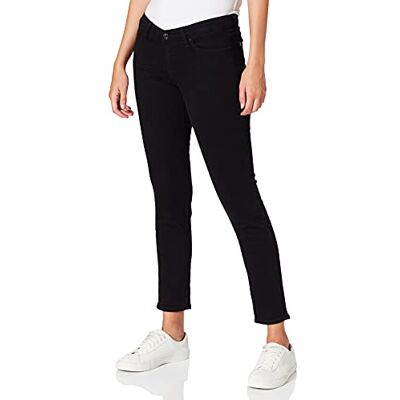 7 For All Mankind Pyper Crop Slim Illusion Fame Jeans Femme, Noir, 23W / 30L 7 For All Mankind Pyper Crop Slim Illusion Fame Jeans Femme, Noir, 23W / 30L