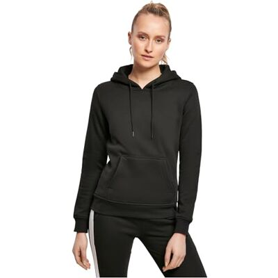 Build Your Brand Ladies Heavy Hoody Blouson Femme, Noir (Black), S Build Your Brand Ladies Heavy Hoody Blouson Femme, Noir (Black), S