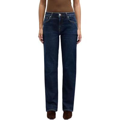 7 For All Mankind Calie Straight Bluecrest, bleu foncé, 30W 7 For All Mankind Calie Straight Bluecrest, bleu foncé, 30W