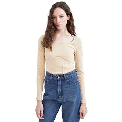 DeFacto Y7154az T-shirt Femme DeFacto Y7154az T-shirt Femme