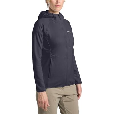 Jack Wolfskin KOLBENBERG HOODED FZ W Damen - Veste en fleece - gris Jack Wolfskin KOLBENBERG HOODED FZ W Damen - Veste en fleece - gris