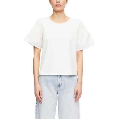COMMA 2180300 T-shirt en tissu mélangé Femme COMMA 2180300 T-shirt en tissu mélangé Femme