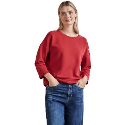 Street One A321943 T-shirt au look soyeux Femme Street One A321943 T-shirt au look soyeux Femme