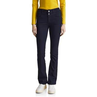 Street One Jean Bootcut pour femme, bleu nuit, 33W / 32L Street One Jean Bootcut pour femme, bleu nuit, 33W / 32L