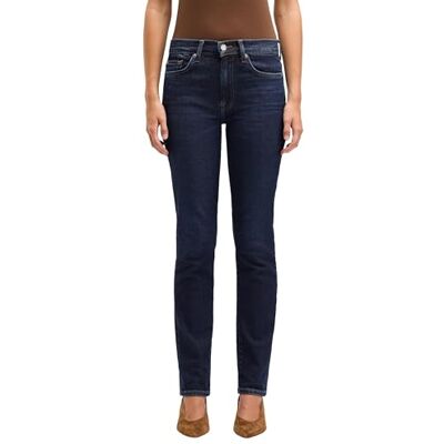 7 For All Mankind Roxanne Bluecrest, bleu foncé, 32W 7 For All Mankind Roxanne Bluecrest, bleu foncé, 32W