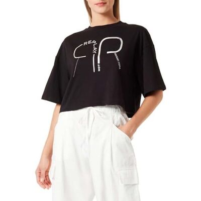 Replay W3798 G T-shirt Femme Replay W3798 G T-shirt Femme