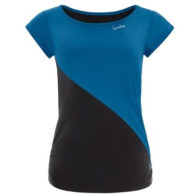 WINSHAPE T-shirt à manches courtes fonctionnel léger et doux pour femme Aet109ls T-shirt Femme WINSHAPE T-shirt à manches courtes fonctionnel léger et doux pour femme Aet109ls T-shirt Femme