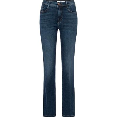 BRAX Jean stretch vintage pour femme style Mary, Pierre bleue usée., 32W / 32L BRAX Jean stretch vintage pour femme style Mary, Pierre bleue usée., 32W / 32L