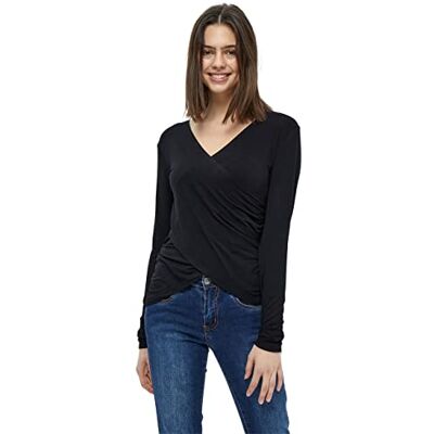 Desires Jamaica Wrap Blouse Chemisier cache-cœur Femme (lot de 1) Desires Jamaica Wrap Blouse Chemisier cache-cœur Femme (lot de 1)