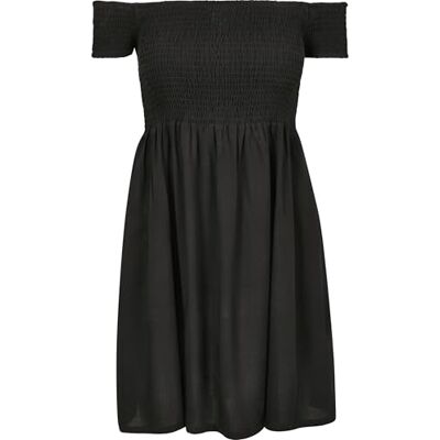 Urban Classics Korte jurk -S- Smoked Off Zwart Urban Classics Korte jurk -S- Smoked Off Zwart