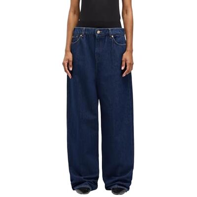 7 For All Mankind Banded Slouchy Wide Indigo Soul, bleu foncé, 23W 7 For All Mankind Banded Slouchy Wide Indigo Soul, bleu foncé, 23W