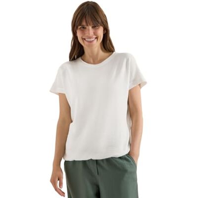 Cecil 3230385 T-shirt à col rond et structure Femme (lot de 1) Cecil 3230385 T-shirt à col rond et structure Femme (lot de 1)