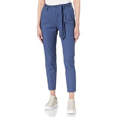 BRAX Pantalon chino en coton Style Milla S pour femme, indigo, 36W / 32L BRAX Pantalon chino en coton Style Milla S pour femme, indigo, 36W / 32L