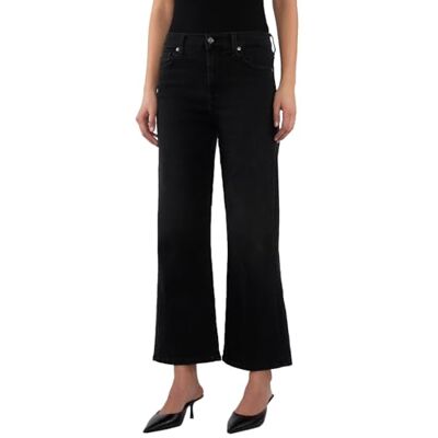 7 For All Mankind Cropped Alexa Salem, Noir, 27W 7 For All Mankind Cropped Alexa Salem, Noir, 27W