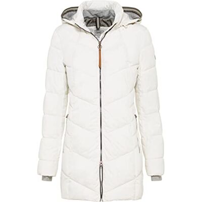 camel active Womenswear 310210/8R48 Manteau, Ecru, 40 Femme camel active Womenswear 310210/8R48 Manteau, Ecru, 40 Femme