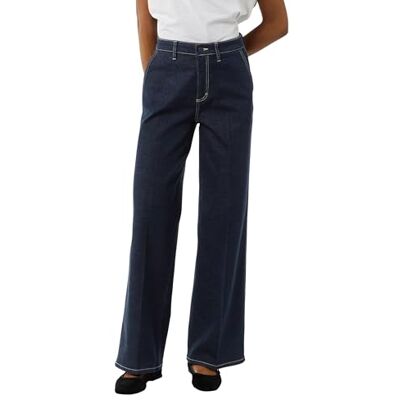 COMMA Pantalon en jean, jambe large, 59z9, 42 COMMA Pantalon en jean, jambe large, 59z9, 42