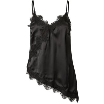 PIECES Pcelva Satin Asymetric Camisole Top WVN PIECES Pcelva Satin Asymetric Camisole Top WVN