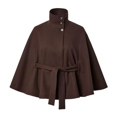 PIECES Pcaiken W. Belt Pcaiken Cape Veste pour femme avec ceinture PIECES Pcaiken W. Belt Pcaiken Cape Veste pour femme avec ceinture