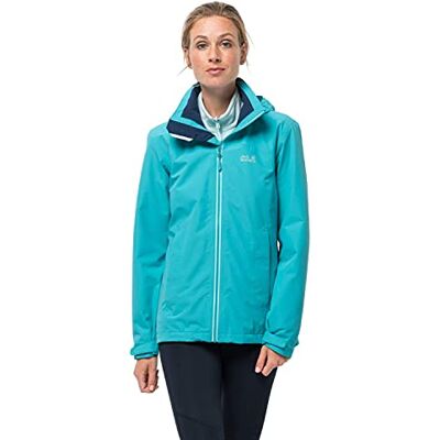 Veste fonctionnelle turquoise Jack Wolfskin Evendale - Veste Veste fonctionnelle turquoise Jack Wolfskin Evendale - Veste