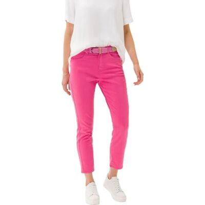 BRAX Jean court pour femme Style Mary S Ultralight Denim 5 poches, Flush, 36W / 30L BRAX Jean court pour femme Style Mary S Ultralight Denim 5 poches, Flush, 36W / 30L