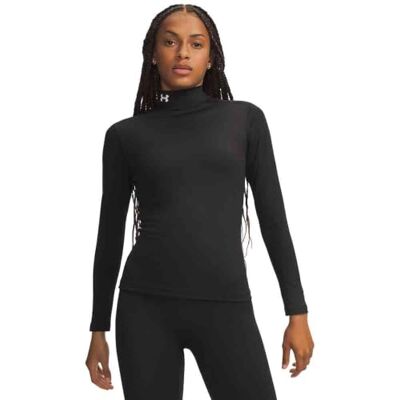 Under Armour UA ColdGear Mock Manches Longues Tops Ultimate Black/White Taille: XXL Under Armour UA ColdGear Mock Manches Longues Tops Ultimate Black/White Taille: XXL
