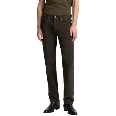 7 For All Mankind The Straight Corduroy Dark Olive, vert, 31W 7 For All Mankind The Straight Corduroy Dark Olive, vert, 31W