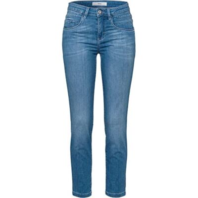 BRAX Style Shakira Verkürzt Jeans Femme, Used Summer Blue, 31W / 32L BRAX Style Shakira Verkürzt Jeans Femme, Used Summer Blue, 31W / 32L