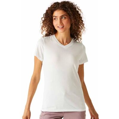 Regatta T-shirt à col en V pour femme T-shirt Femme Regatta T-shirt à col en V pour femme T-shirt Femme