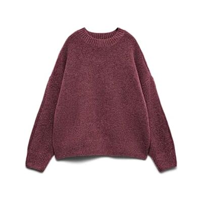 VERO MODA Vmboom Ls O-neck Pullover Ga Noos Vmboom Ls Pull à col rond Ga Noos Femme (lot de 1) VERO MODA Vmboom Ls O-neck Pullover Ga Noos Vmboom Ls Pull à col rond Ga Noos Femme (lot de 1)