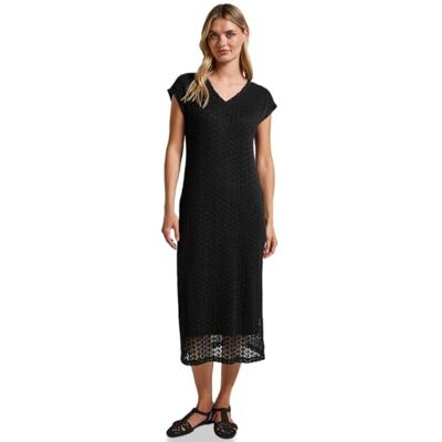 Street One A144505 Robe en dentelle avec col en V Femme (lot de 1) Street One A144505 Robe en dentelle avec col en V Femme (lot de 1)