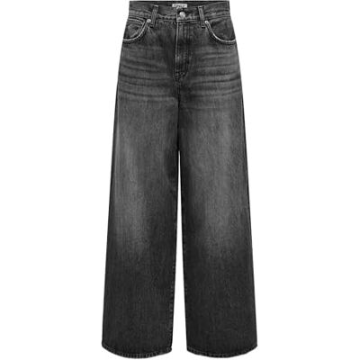 ONLY Onlsonic Hw Wide Gr DNM Jeans Dot Cs pour femme, Noir délavé, 27W / 32L ONLY Onlsonic Hw Wide Gr DNM Jeans Dot Cs pour femme, Noir délavé, 27W / 32L